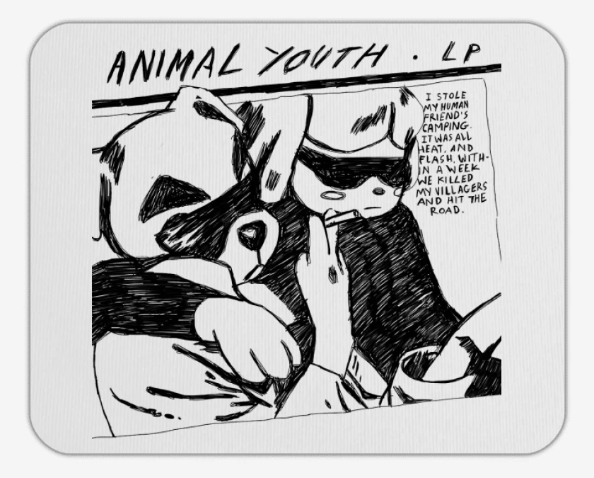 Mousepad Animal Youth
