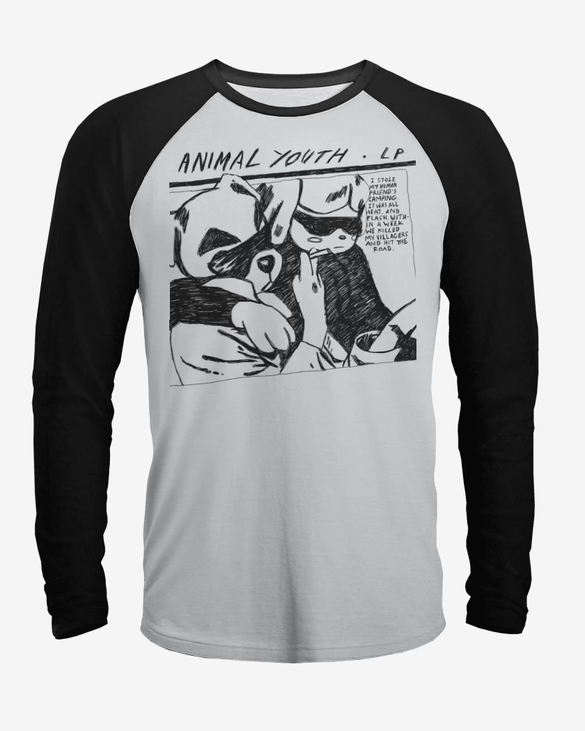 Polera Raglan Animal Youth