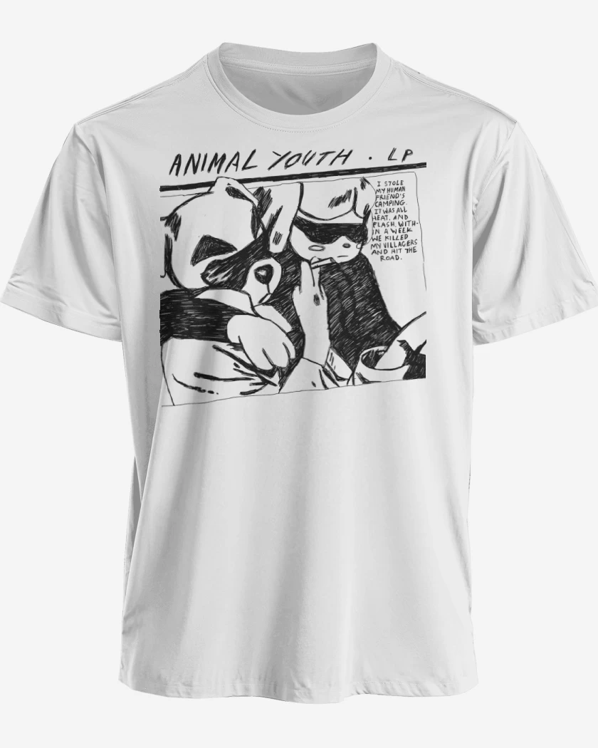 Polera premium Blanco de Animal Youth