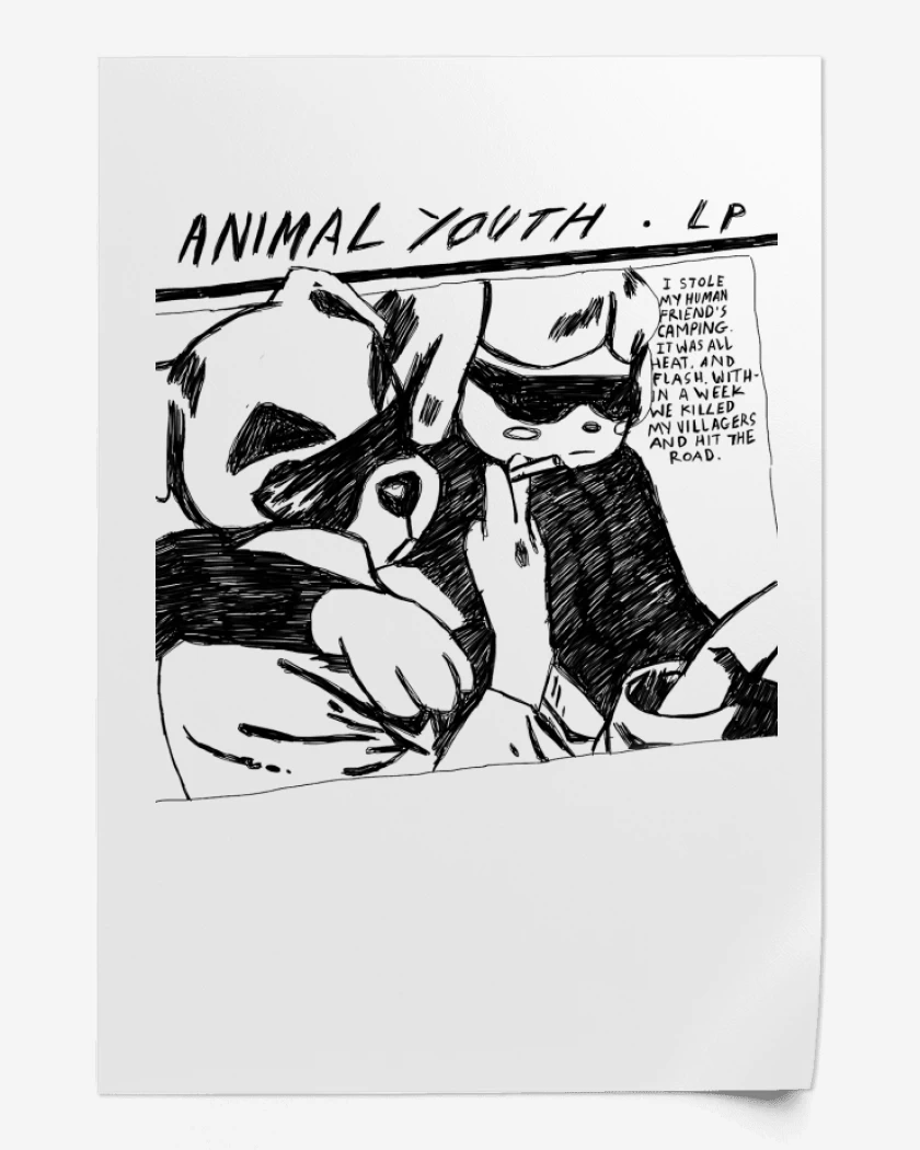 Print Animal Youth