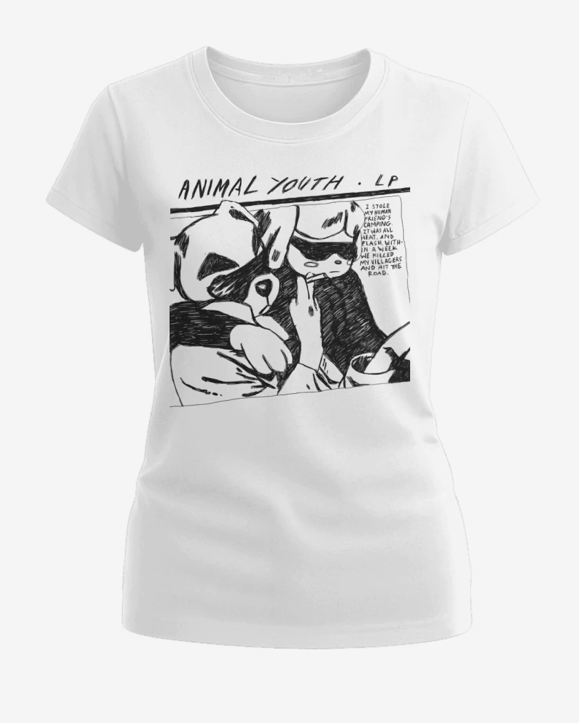 Polera de Mujer Blanco de Animal Youth