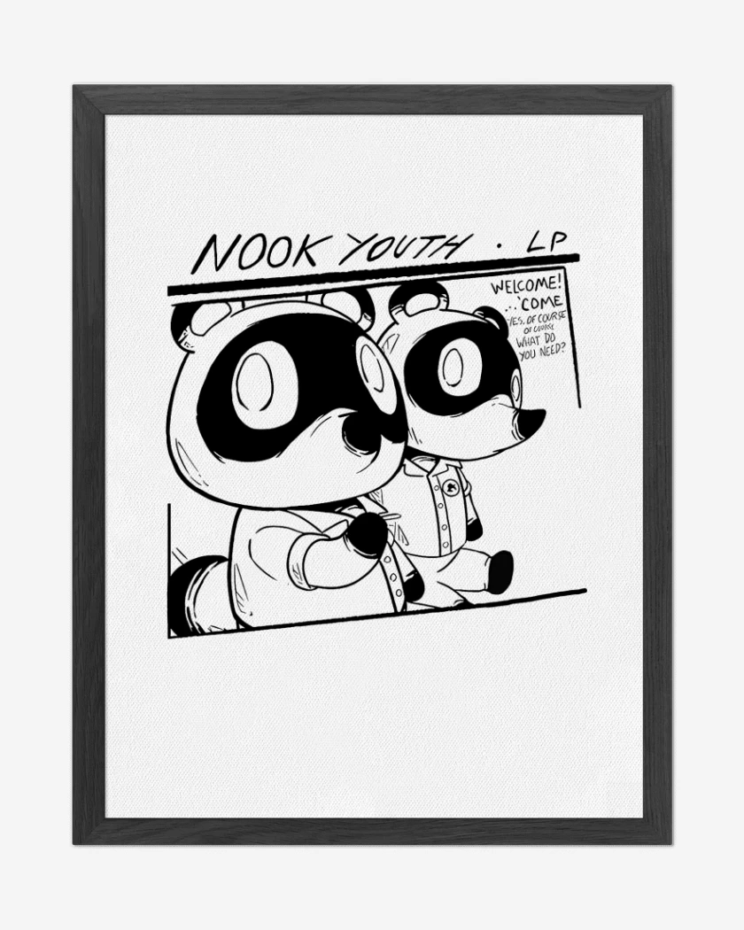Cuadro decorativo Blanco de Nook Youth 