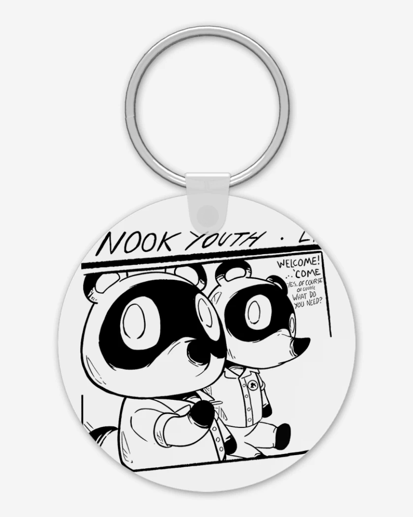 Llavero Blanco de Nook Youth 