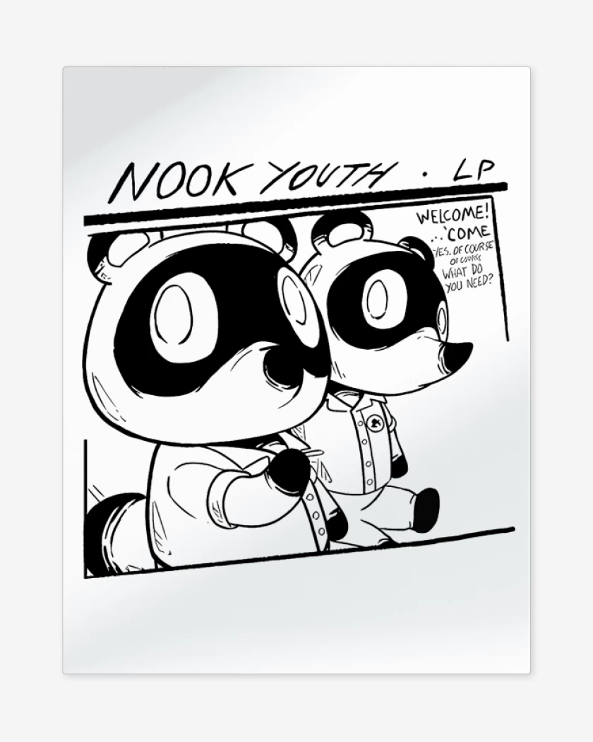 Print metalico Nook Youth 