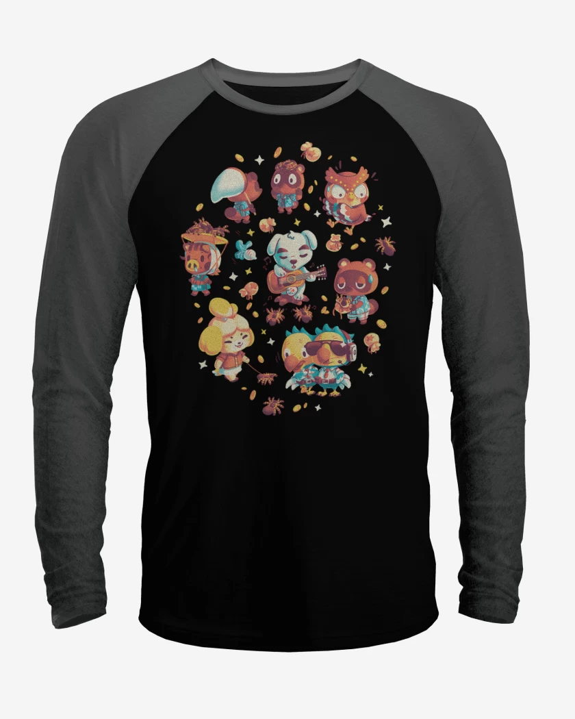 Polera Raglan Aventuras en la Isla de las Tarántulas 