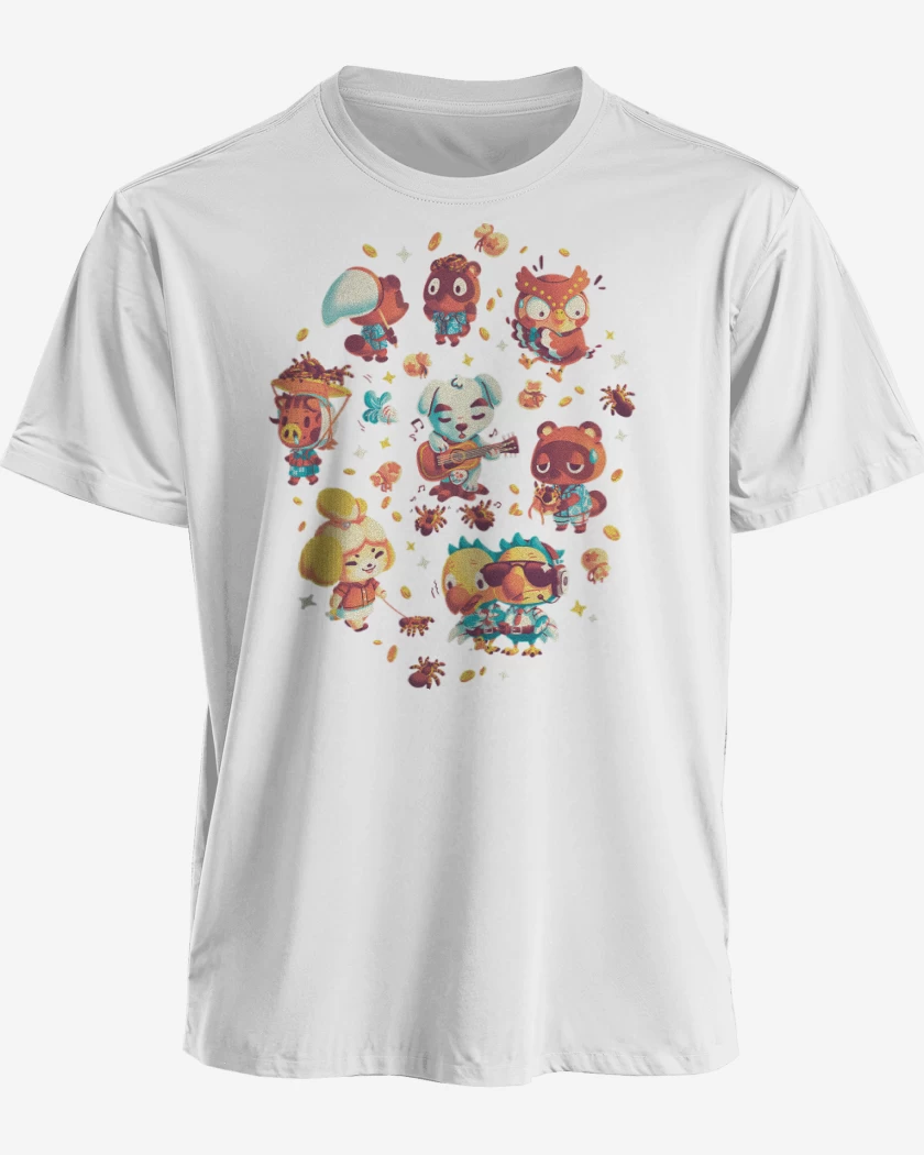 Polera premium Blanco de Aventuras en la Isla de las Tarántulas 
