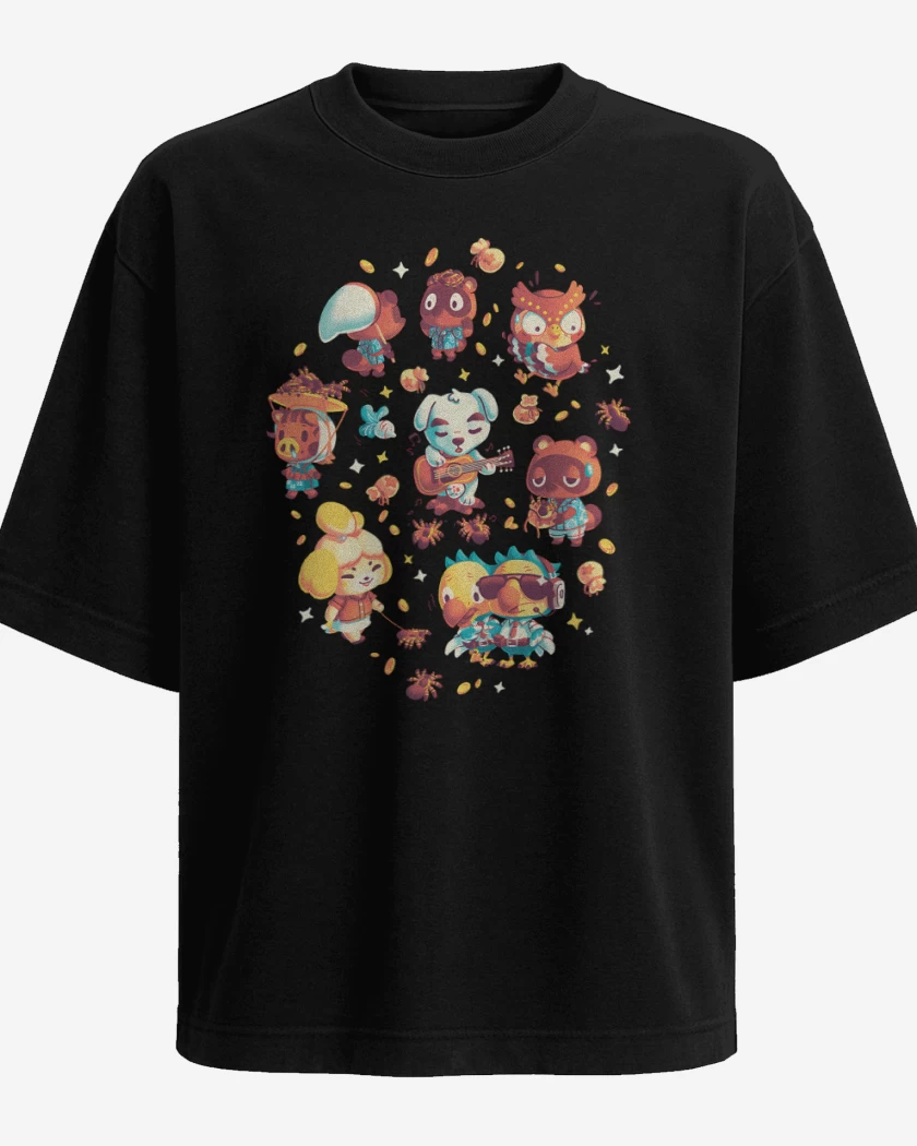 Polera Oversize Aventuras en la Isla de las Tarántulas 