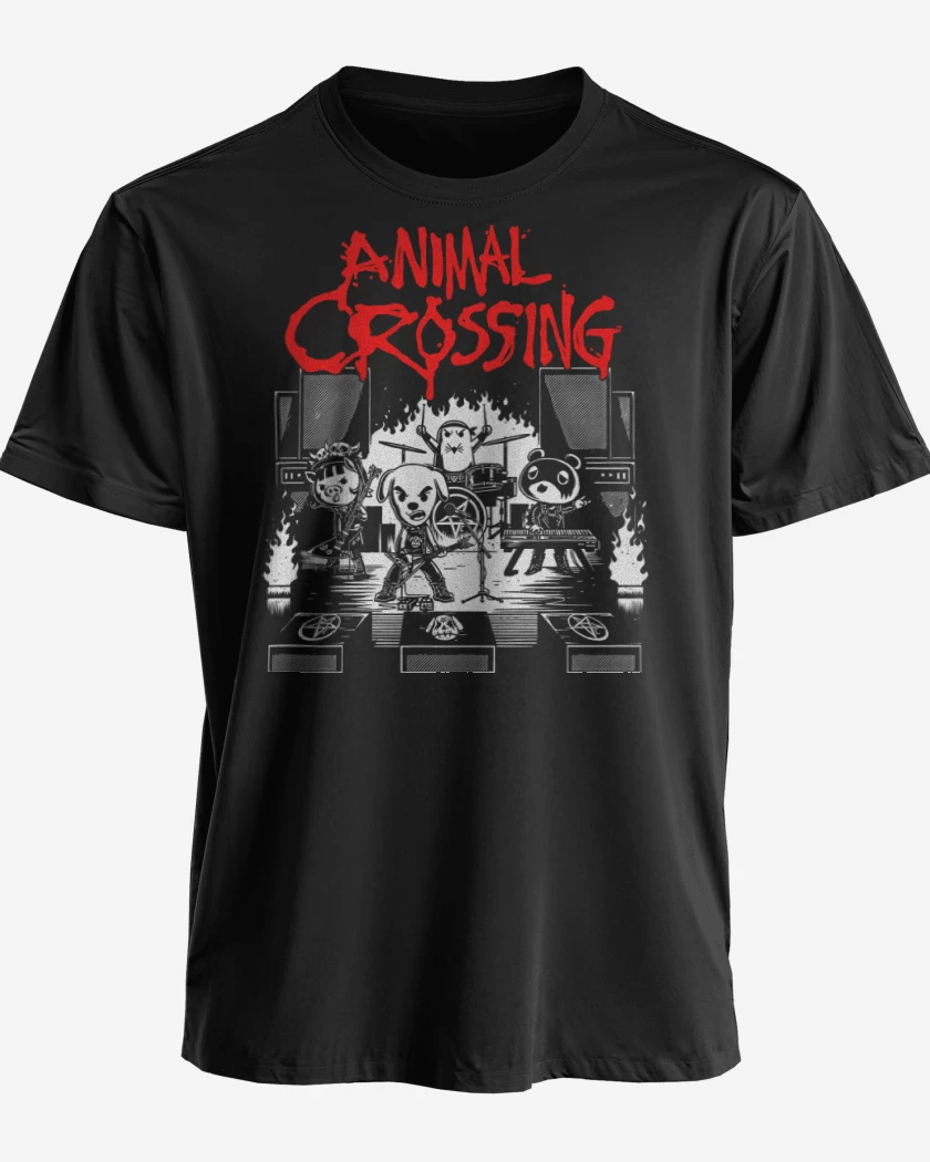 Polera premium Negro de Animal Crossing Live