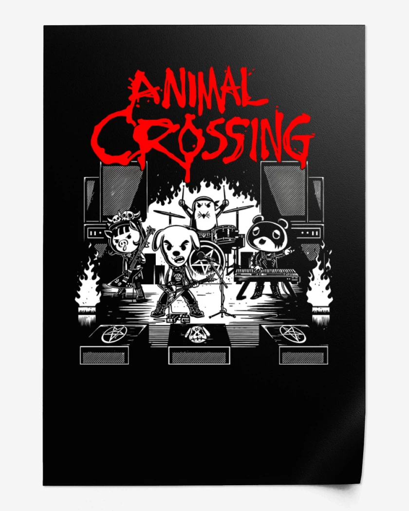 Print Animal Crossing Live