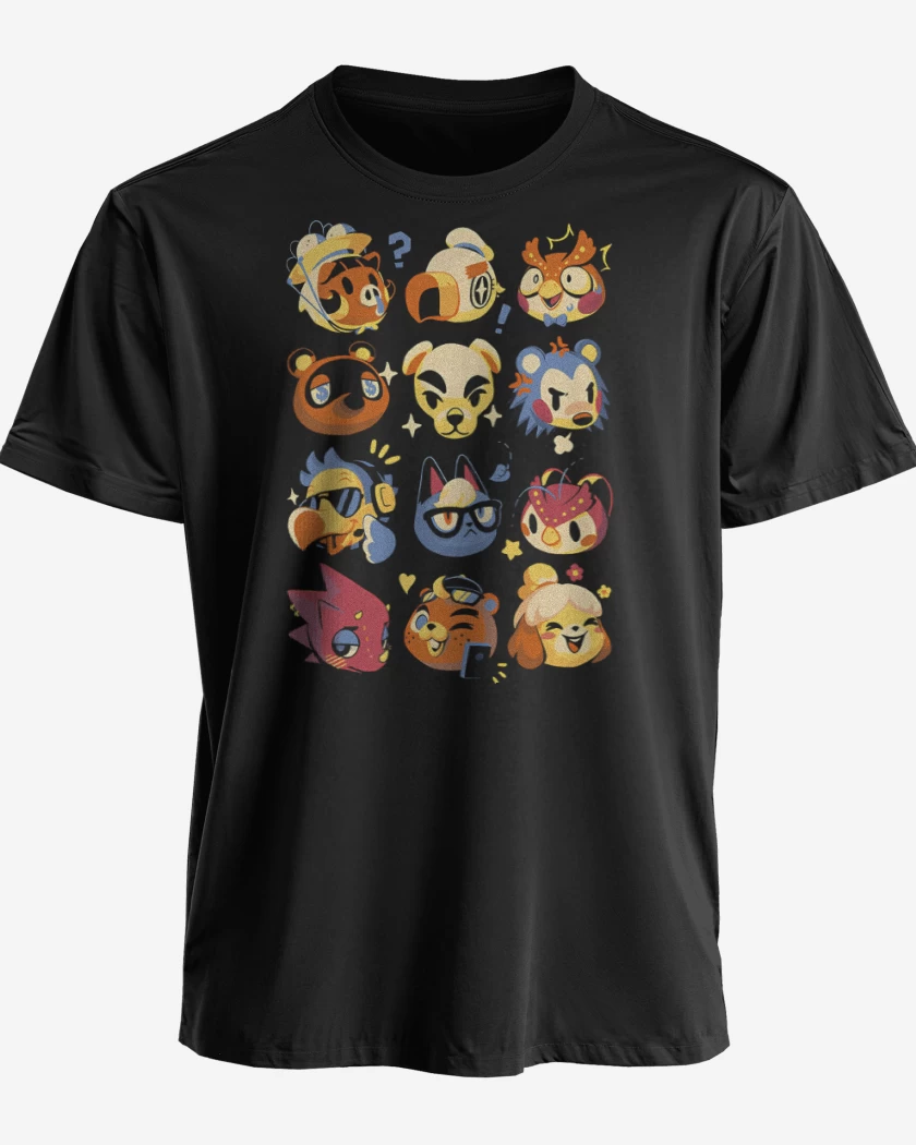 Polera premium Negro de Isleños