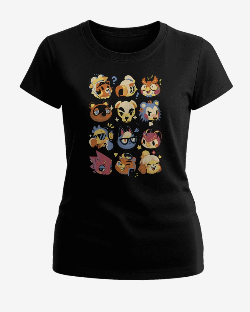 Polera de Mujer Negro de Isleños