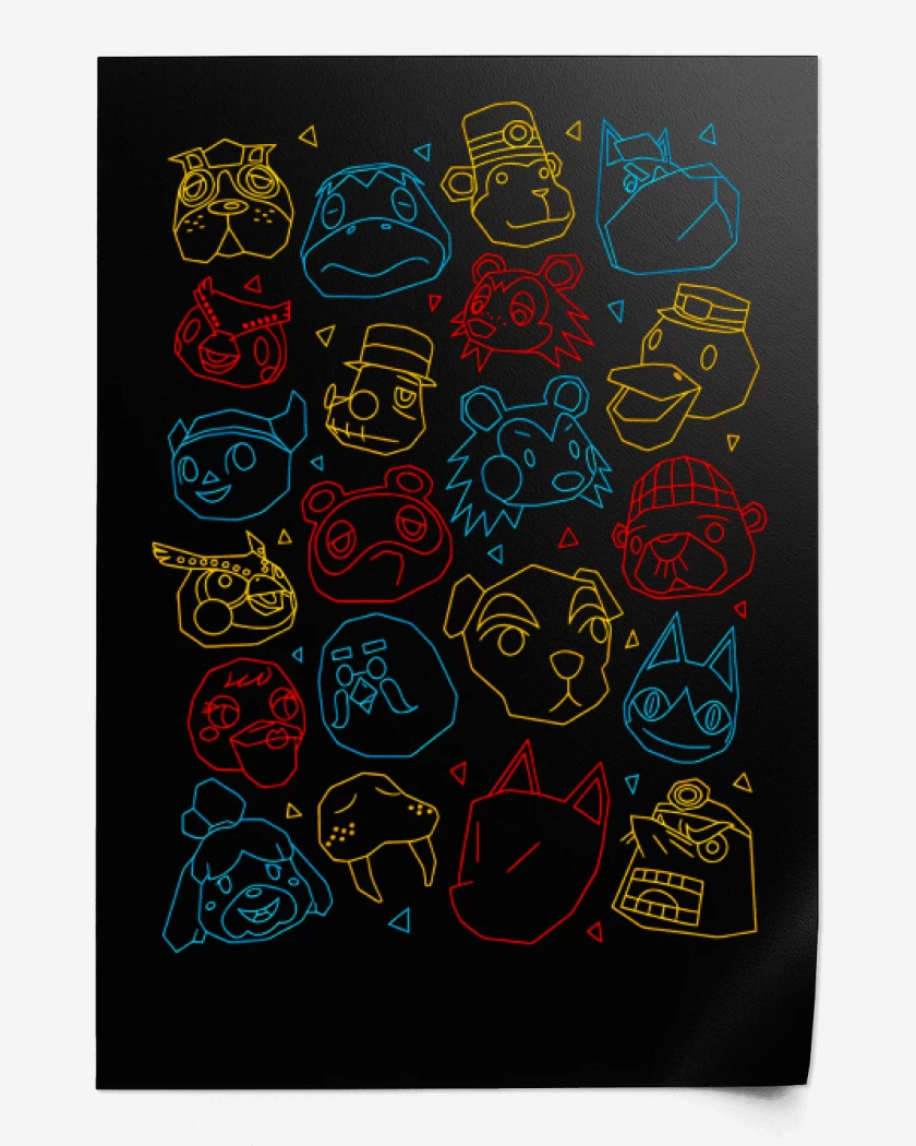 Print Animal Gang I