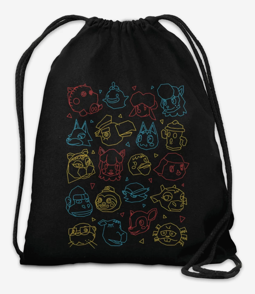 Mochila Negro de Animal Gang II