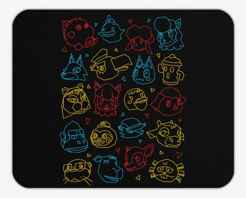 Mousepad Animal Gang II