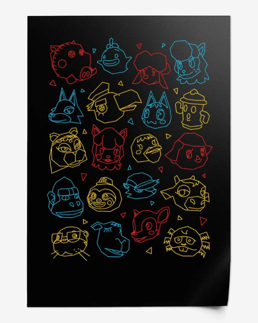 Print Animal Gang II