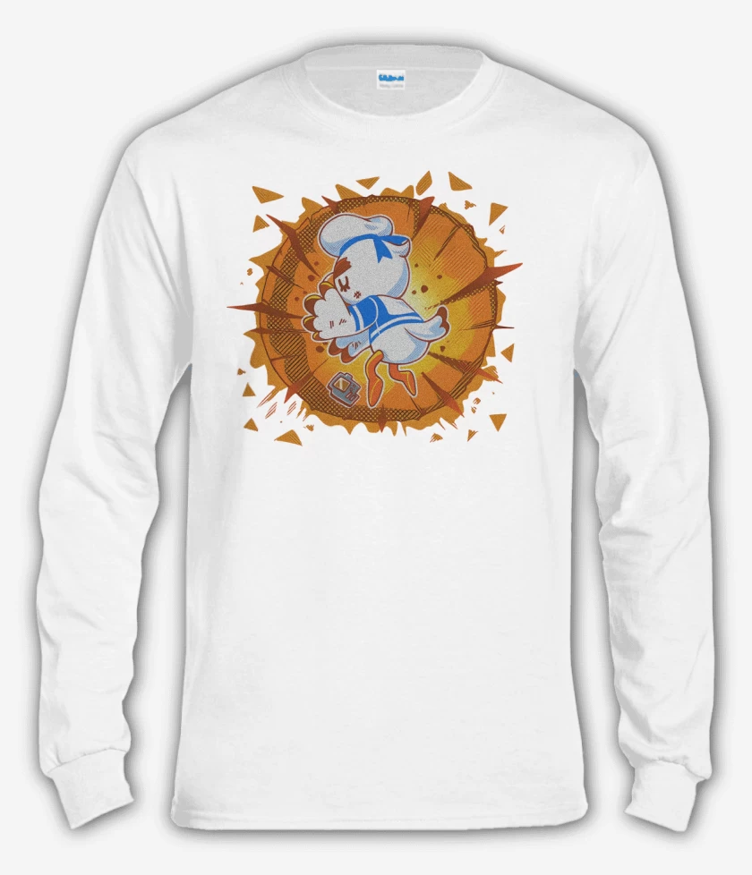 Polera manga larga Blanco de Gulliver Yamcha