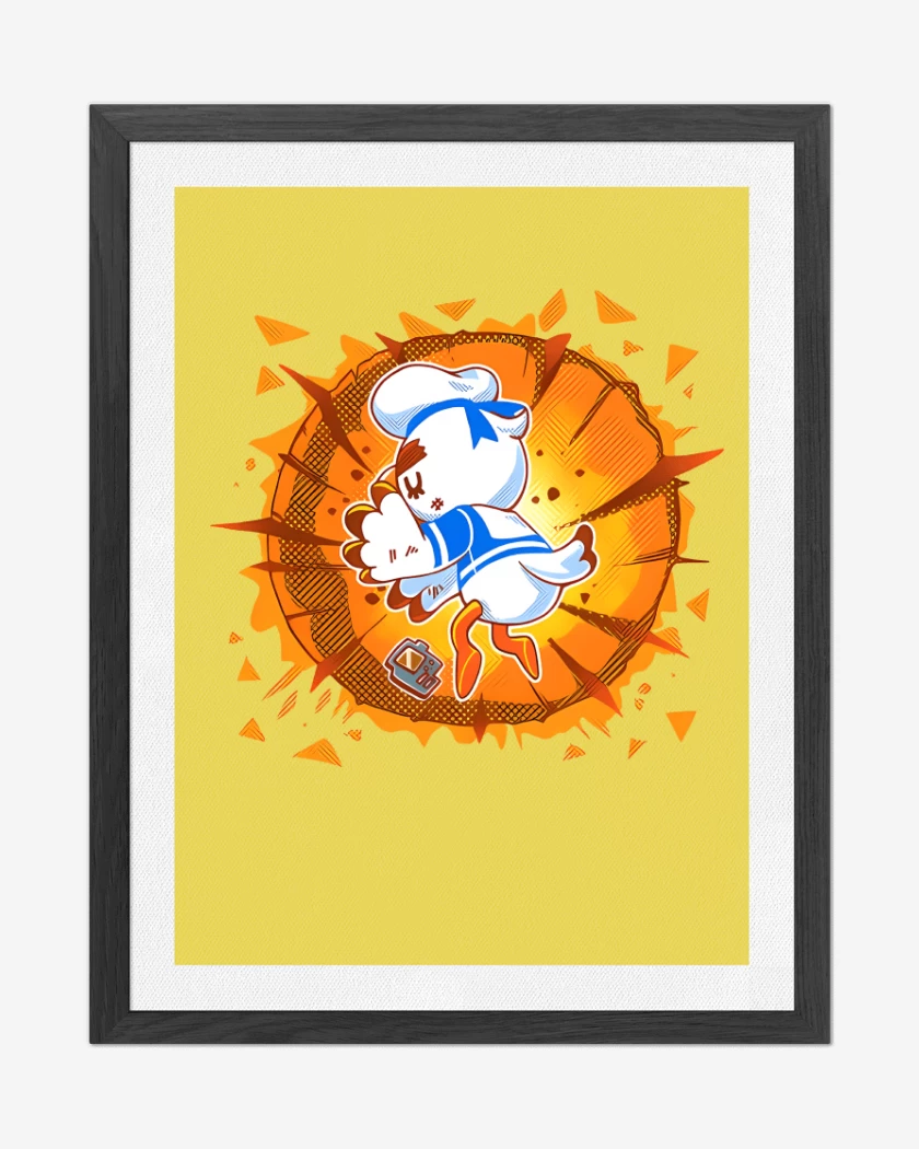Cuadro decorativo Amarillo de Gulliver Yamcha