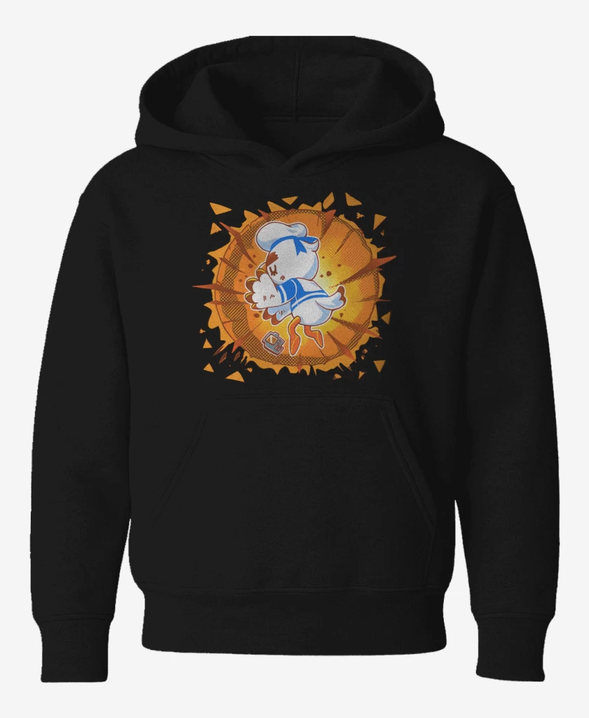 Poleron de niño Negro de Gulliver Yamcha