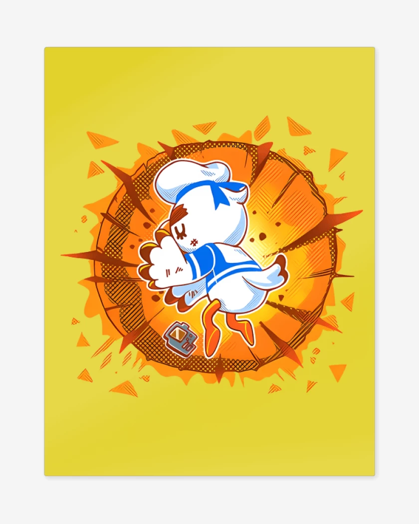 Print metalico Gulliver Yamcha
