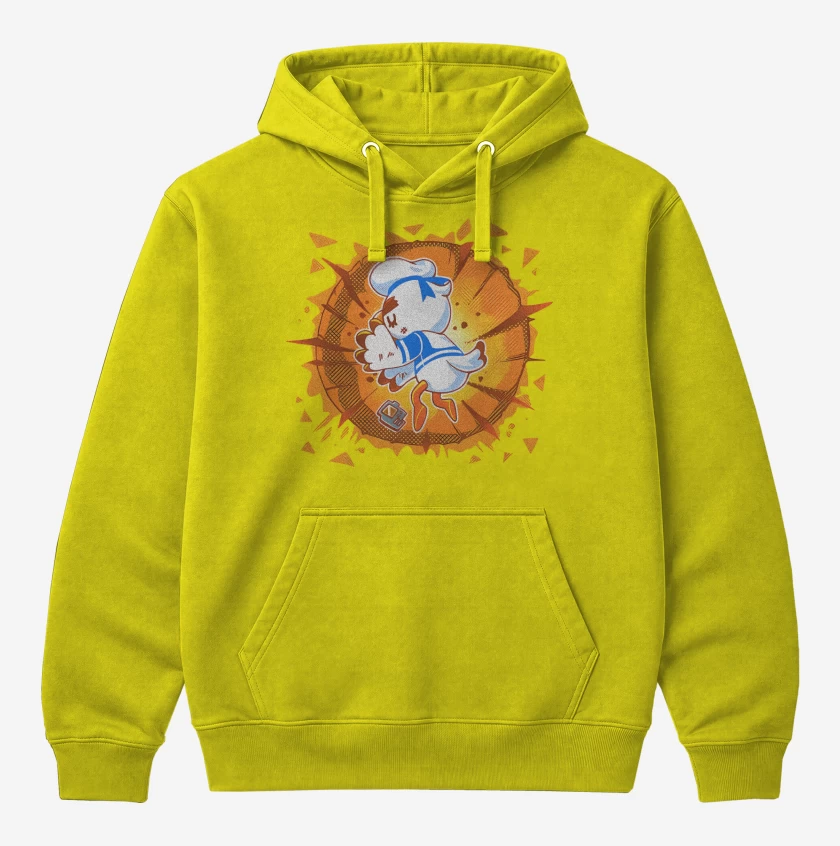 Polerón Canguro Amarillo de Gulliver Yamcha