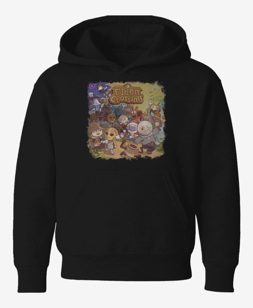 Poleron de niño Negro de Elden Crossing 