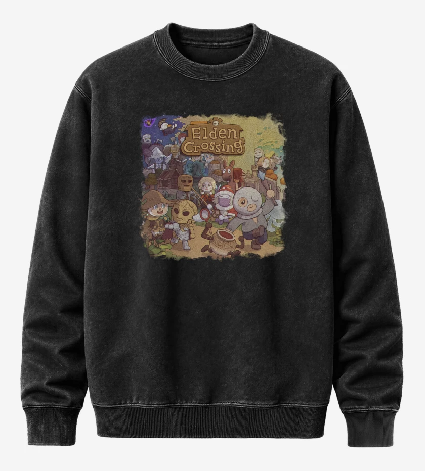Poleron Polo Acid Wash Elden Crossing 