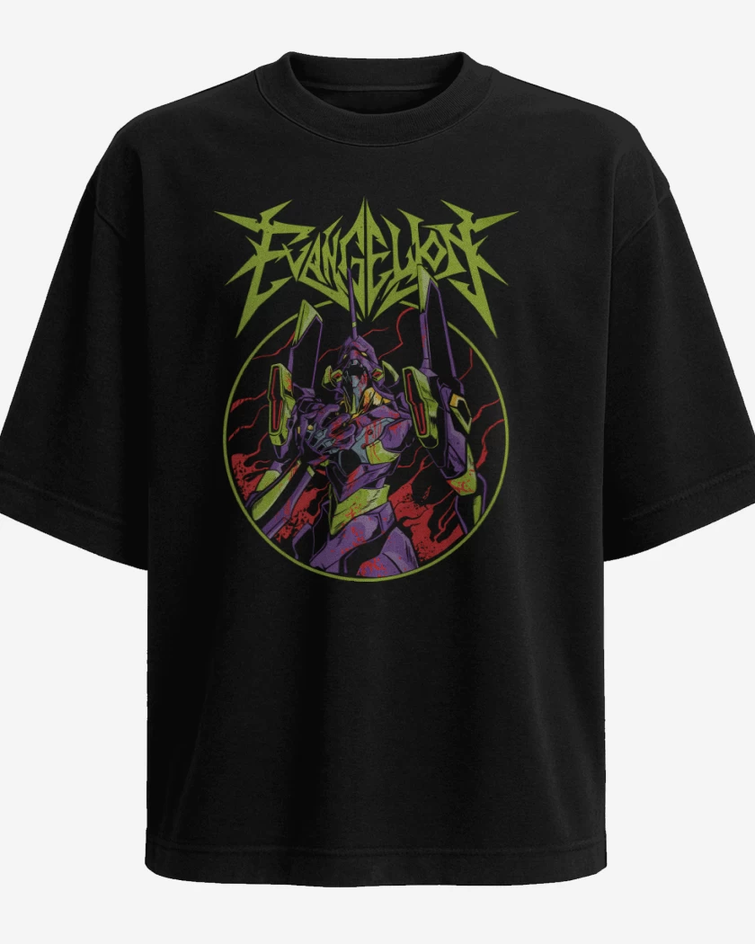 Polera Oversize Negro de Eva 001