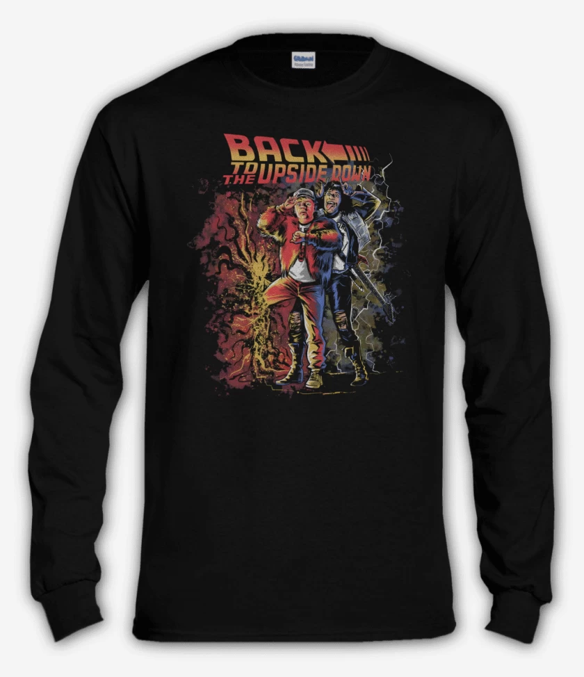 Polera manga larga Back to the Upside Down