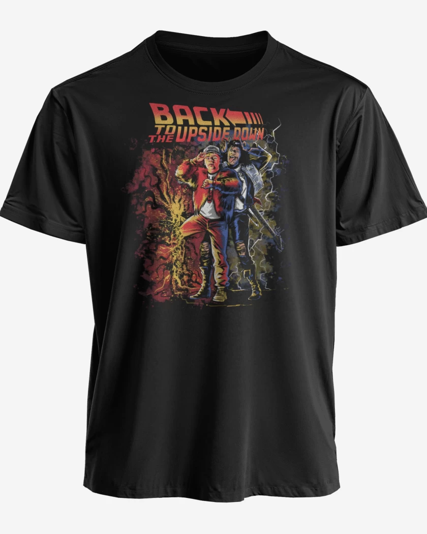Polera premium Negro de Back to the Upside Down