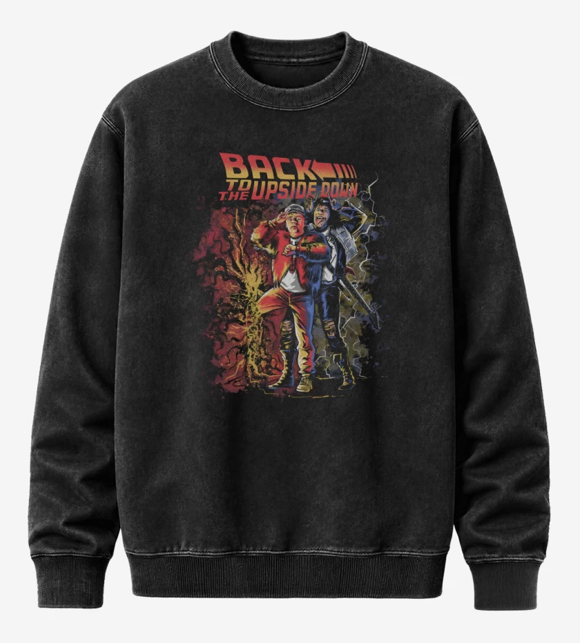 Poleron Polo Acid Wash Back to the Upside Down