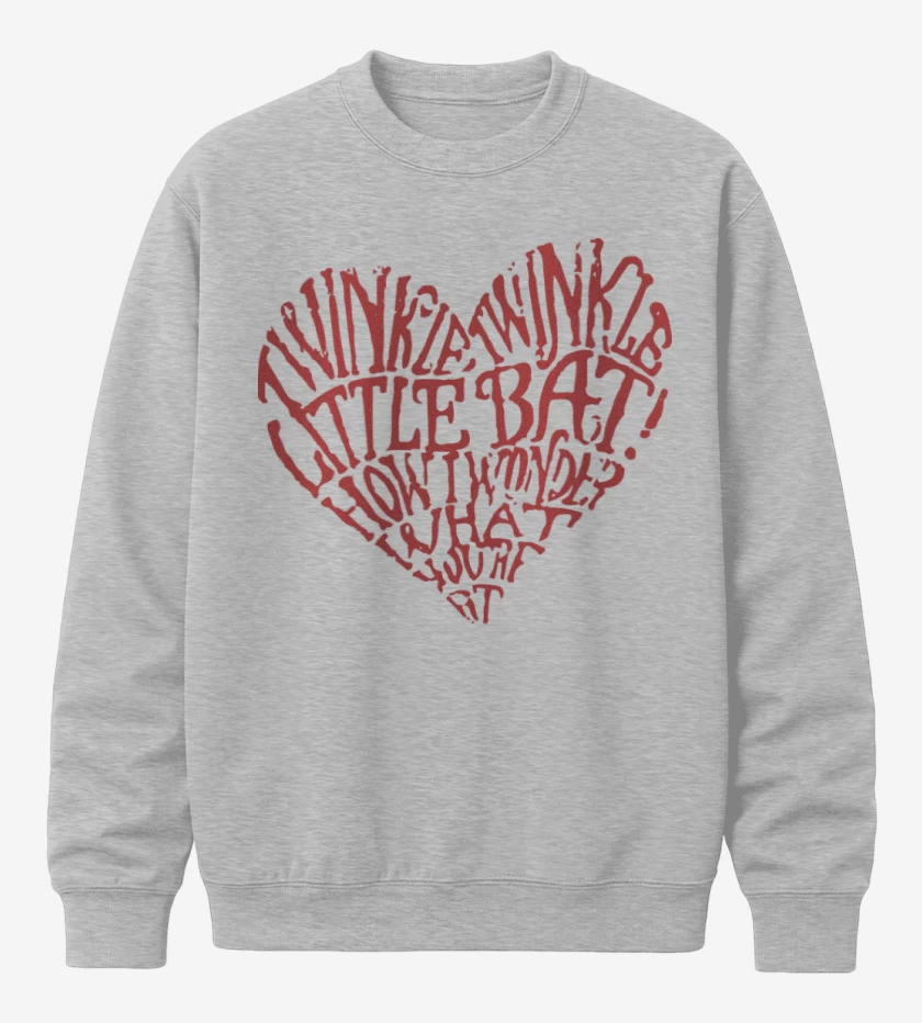 Poleron polo Gris Melange de Corazon Alice