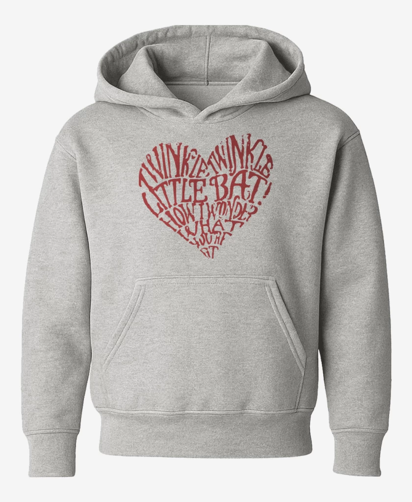 Poleron de niño Gris Melange de Corazon Alice