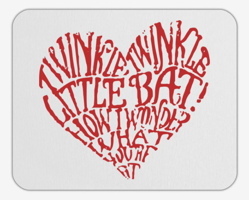 Mousepad Corazon Alice