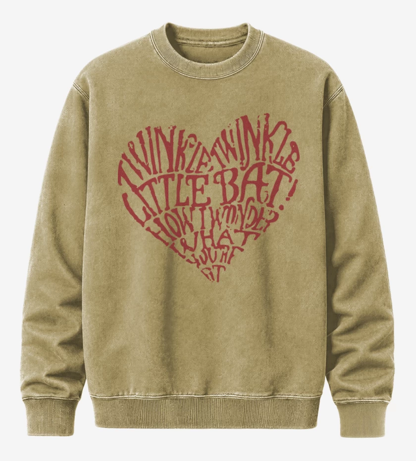 Poleron Polo Acid Wash Beige de Corazon Alice
