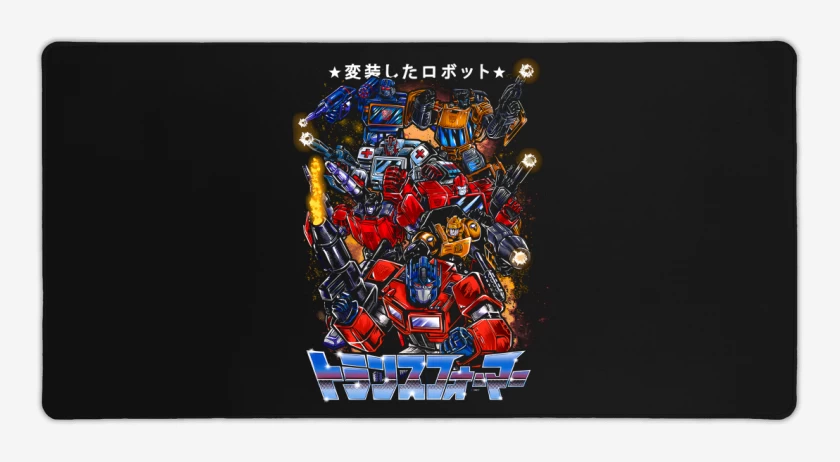 Mouse pad Gamer Escuadrón Autobots
