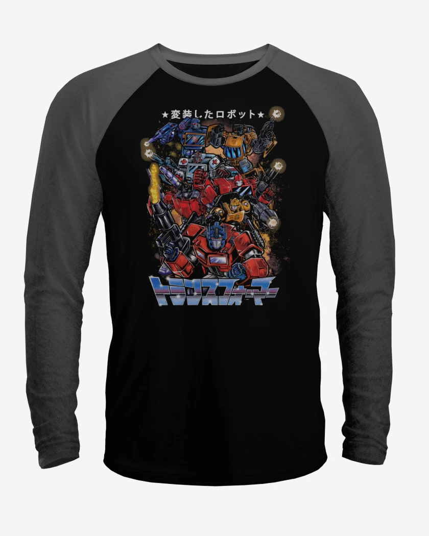 Polera Raglan Escuadrón Autobots