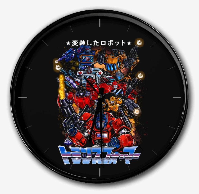 Reloj Escuadrón Autobots
