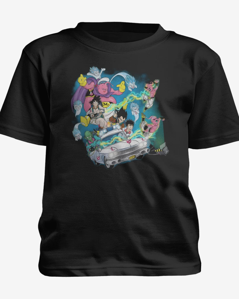 Polera de niño Negro de Los Cazaboos