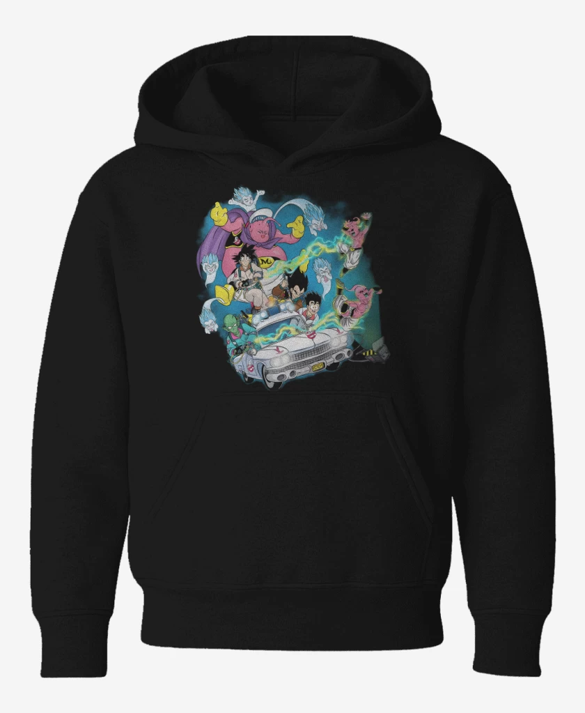 Poleron de niño Negro de Los Cazaboos