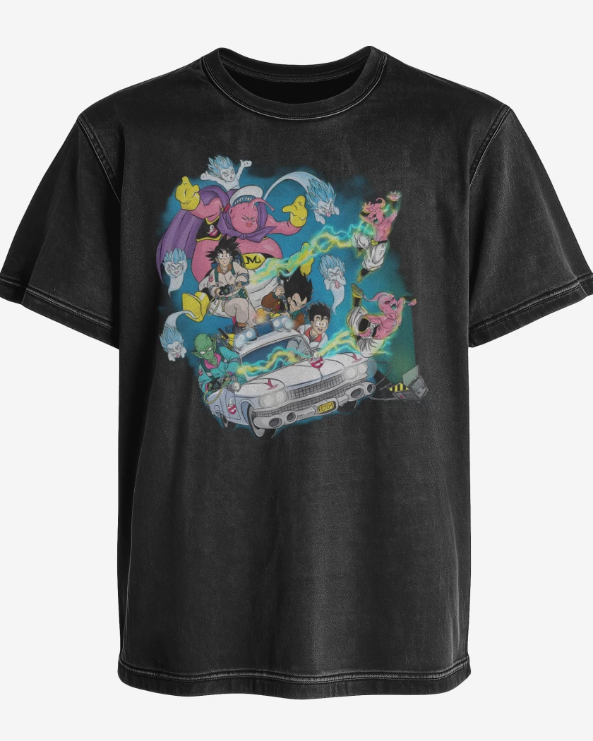 Polera desgastada Los Cazaboos