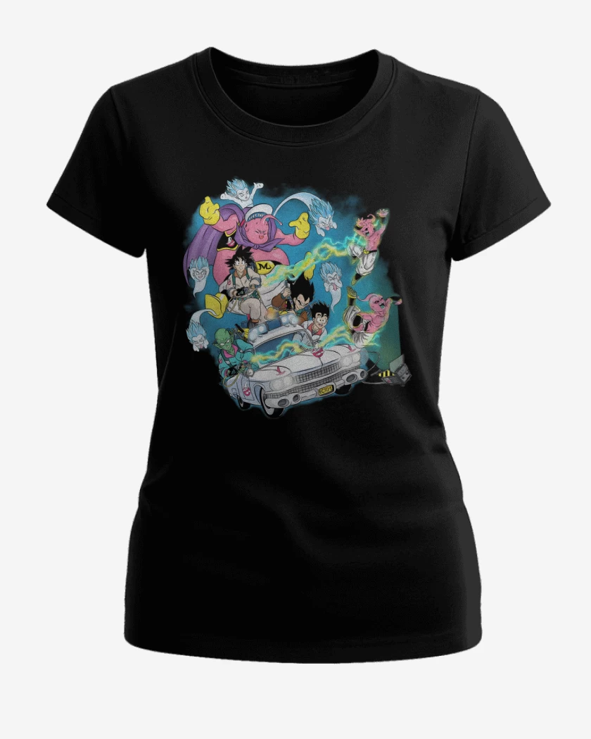Polera de Mujer Negro de Los Cazaboos