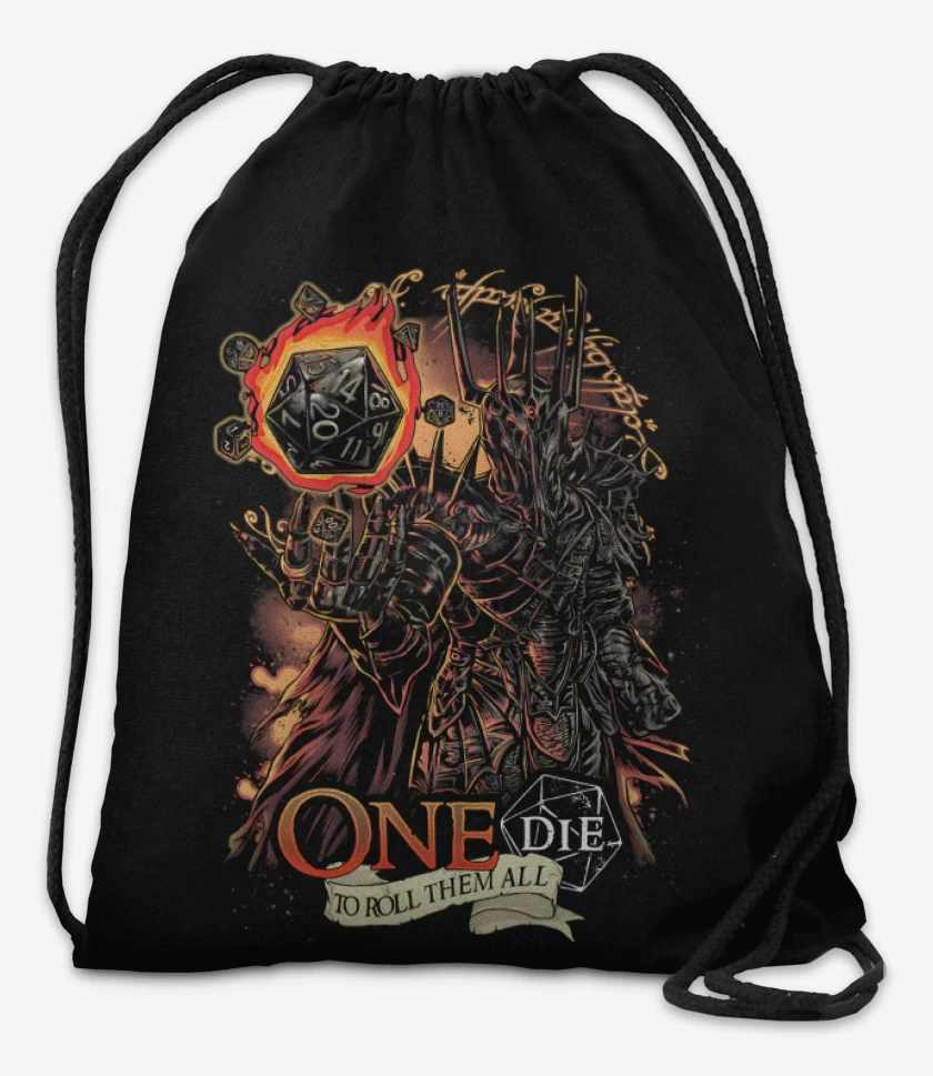 Mochila Negro de The Lord of the RPG