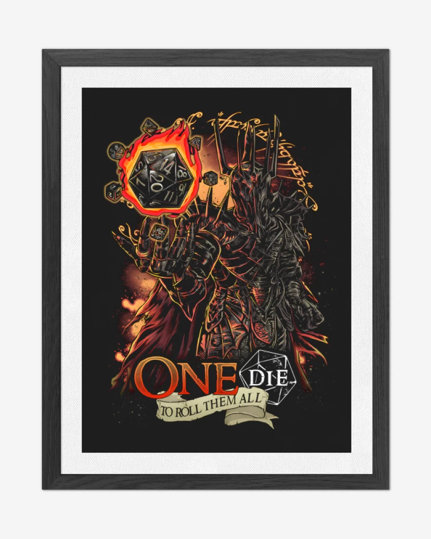 Cuadro decorativo The Lord of the RPG
