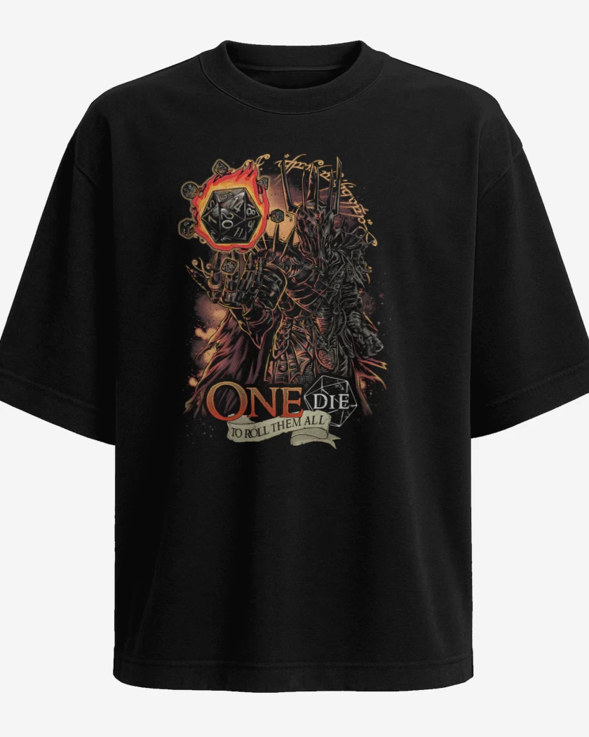 Polera Oversize The Lord of the RPG