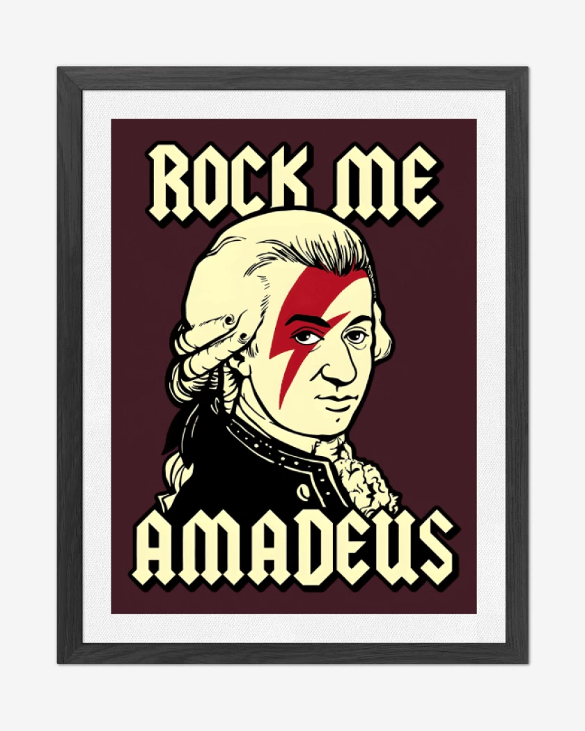 Cuadro decorativo Burdeo de Amadeus