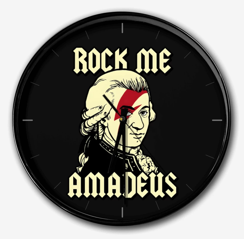 Reloj Negro de Amadeus