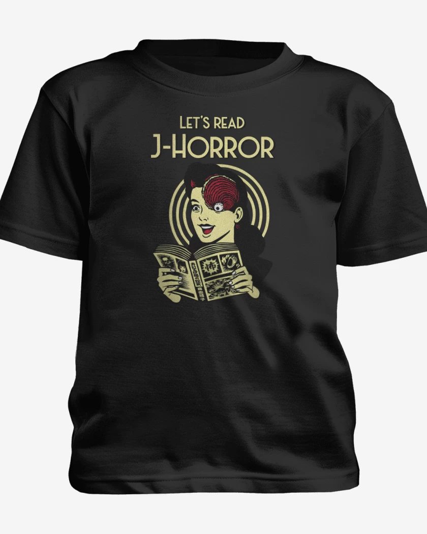 Polera de niño Negro de JHorror