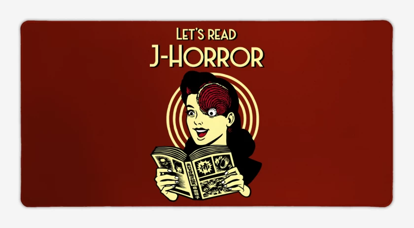 Mouse pad Gamer Rojo de JHorror