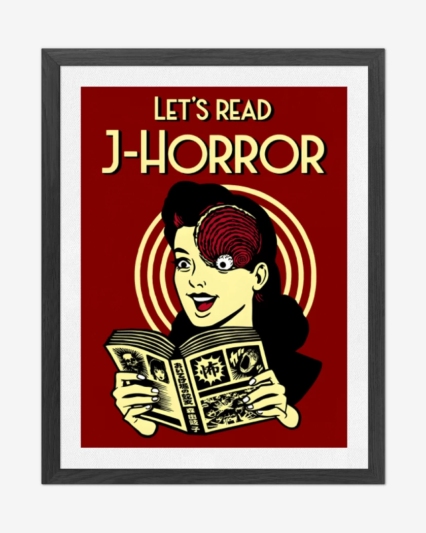 Cuadro decorativo Rojo de JHorror