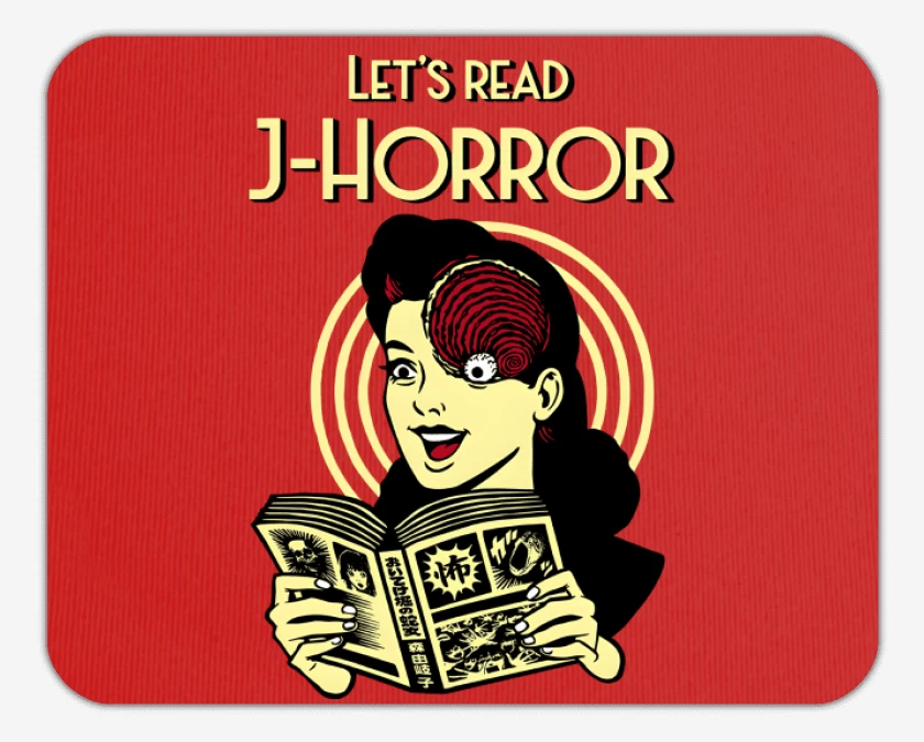 Mousepad Rojo de JHorror